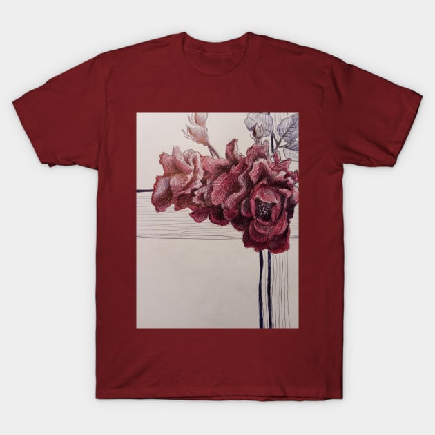 Roses T-Shirt by Prizgena